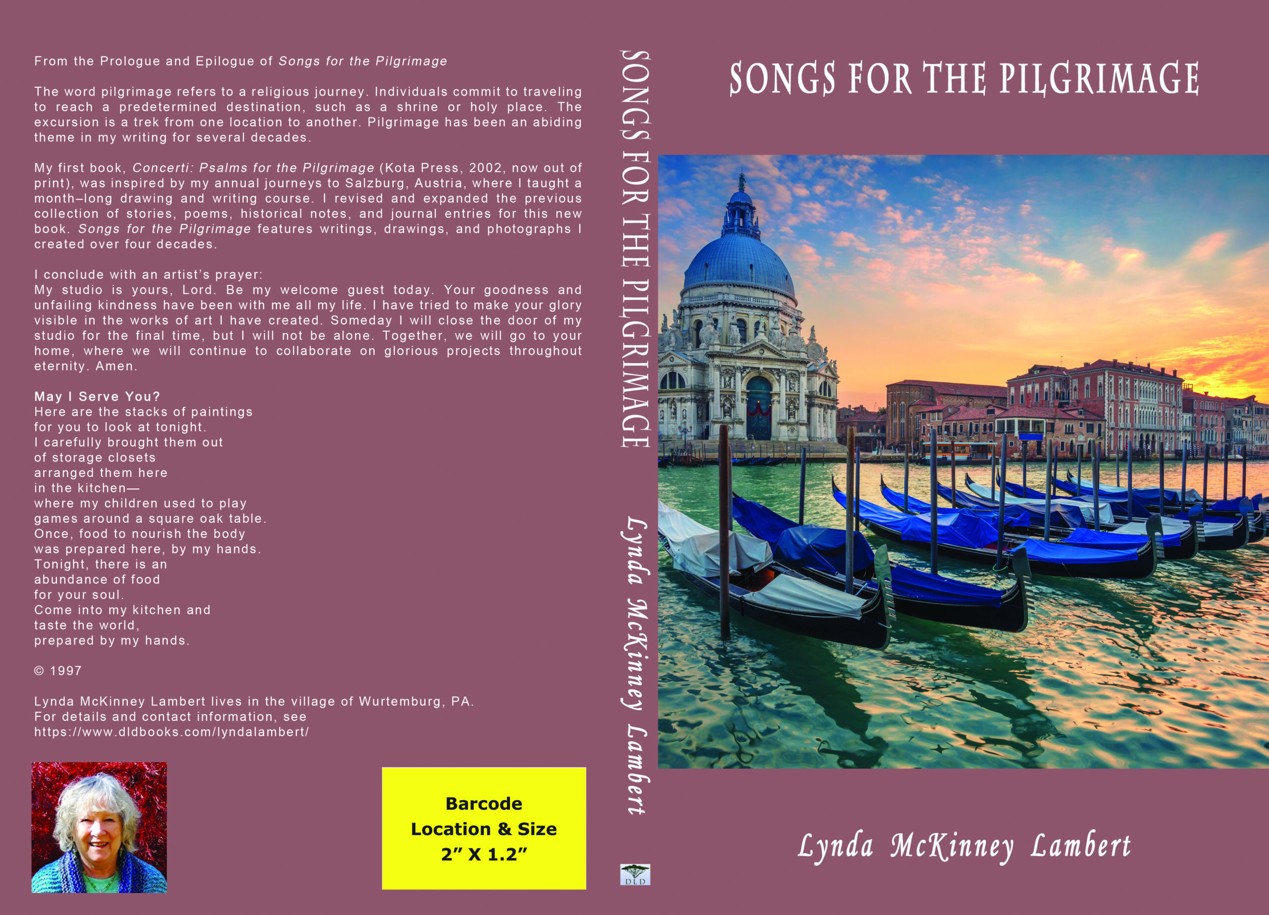 Wraparound Cover Lynda McKinney Lambert American Author